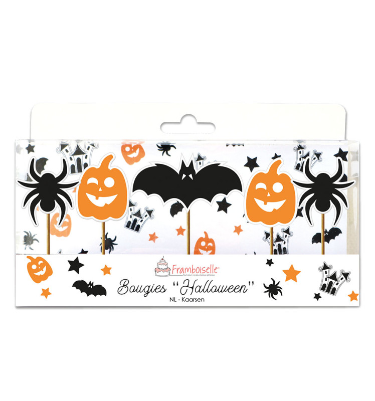 5 bougies Halloween