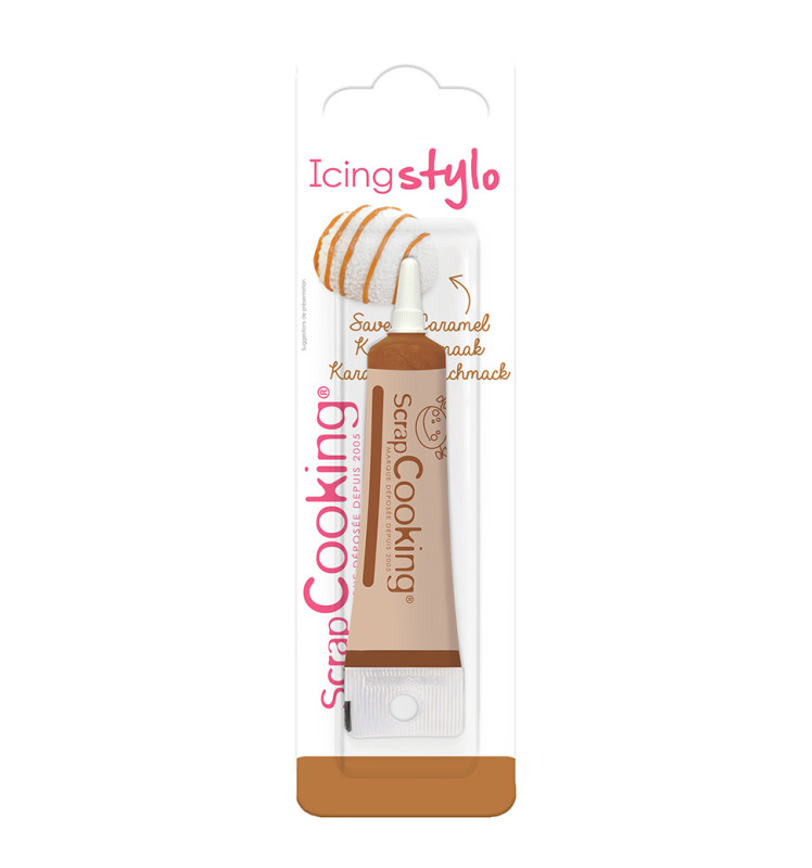 Icing stylo caramel